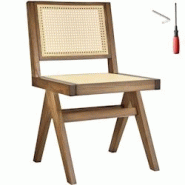 TecTake GmbH tectake Chaise en bois avec cannage viennois design rétro chêne clair - 405891 - beige Bois massif 405891 TecTake GmbH tectake Chaise en bois avec cannage viennois design rétro chêne clair - 405891 - beige Bois massif 405891