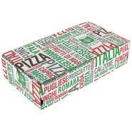 Boite pizza pour calzone personnalisable - firplast - dimensions (mm):280 x 170 x 70 - référence :112412817/c