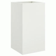 Helloshop26 - Jardinière bac lit surélevé plantes fleurs terrasse jardin 42 x 38 x 75 cm acier blanc 02_0037597 - 3000214263564 Helloshop26 - Jardinière bac lit surélevé plantes fleurs terrasse jardin 42 x 38 x 75 cm acier blanc 02_0037597 - 3000214263564