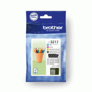 Pack de cartouches d'encre LC3217VAL Brother originales