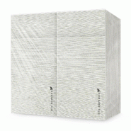 Bio Bamboo® - Serviette à couverts jetable, 40 x 40 cm, extrêmement douce, compostable, viscose de bambou, 600 pièces, gris clair - gris Bambou CO