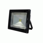 ÉCLAIRAGE DE CHANTIERS - PROJECTEUR LED 50 W 6500 °K - NOIR