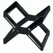 Durable Bac de rangement CARRY PLUS, en polystyrène, coloris noir - noir 261101