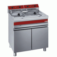 Friteuse électrique 2 x 14 litres sur coffre Diamond