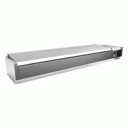 Gastro-Inox Réfrigération à poser avec couvercle en inox 2000x395x440mm - 7445908669608 Gastro-Inox Réfrigération à poser avec couvercle en inox 2000x395x440mm - 7445908669608