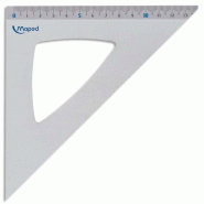 Maped Equerre 45° 21 cm aluminium anodisé - 3154141204210