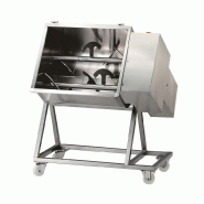 Pétrin à viande avec structure en acier inoxydable. Marche arrière. Cuve basculante 50-95 kg. FIMAR. Modèle 95C2PN - 563