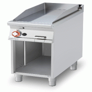 Redcook Plan de cuisson à gaz chromé lisse SUPERCHROME (agréé Moca). Structure en acier inoxydable. Dimensions 40x90 h90 cm. Modèle FTL-94GS - 2114