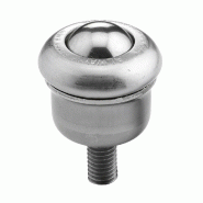Série de fixations à vis - Billes de charge en carbone chromé, diamètre 19 mm