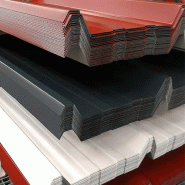 Tôles nervurées en acier - 3m, 0,63mm, Gris - RAL 7016_0