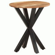 VidaXL Table d'appoint 48x48x56 cm Bois d'acacia massif Modèle Zenith Prime - 320657XL