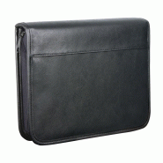 WEDO Conférencier College, format A5, simili cuir lisse, noir - 4003801792521