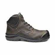 Base - Chaussures de sécurité hautes en cuir marron et noir BE-BROWNY S3 http://carbonn.Fr/img/co/664.Jpg Taille 46 - 46 matière synthétique 80502