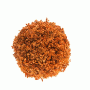 Boule végétale automne orange Ø10cm