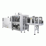 BP802ALV 600R – Fardeleuse automatique monobloc avec entrée en ligne et barre de soudure multifonctionnelle