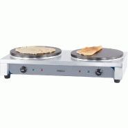 Crêpière électrique double diamètre 40 cm puissance 2 x 2700 w - PCCD40E_0