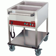 Diamond - Chariot thermique 2 GN 1/1 - h 150 mm, 2 températures - réf. CT221/D-N - gris inox AKS-CT221/D-N_0