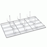 Grille en acier inox pour poulets, gn 1/1 - GRI30037
