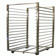 ITALCONCEPT L2G Chariot De Cuisson 400X600 16 Niveaux, 1720 x 468 x 617mm - 3616350140302