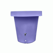 PLAST'UP ROTOMOULAGE Carré de plantation récupérateur d'eau de pluie mural lluvia 420l - LAVANDE - violet 0750122560462