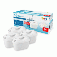 TM Electron - Filtre pour carafe filtrante Plus 3+1 - blanc TM013