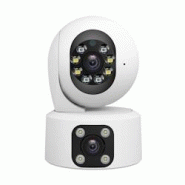 Camera IP 2MP Double Objectif Vision Nocturne Suivi Humanoïde HD 1080P YONIS - 3615616959597 Camera IP 2MP Double Objectif Vision Nocturne Suivi Humanoïde HD 1080P YONIS - 3615616959597