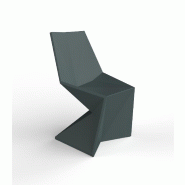 Chaise design in & out VERTEX - vert