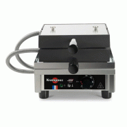 Krampouz Gaufrier 4x6 Bruxelles 90° - argenté WECABC