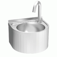 Lave-mains électronique mural (rond) eau chaude et froide 350x300x200 mm. - 061404FRIC