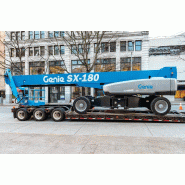 Nacelle élévatrice Genie® SX™-180 - Flèche télescopique - Accès aux chantiers inaccessibles