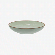 Plastorex - Lot de 6 assiettes creuses en RPET recyclé – Ø 22.2 cm - vert polyester 313127