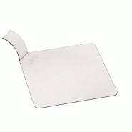Support à gâteau carré avec languette PS transparent 8x8x2cm - par 1000