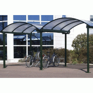 Abri multi-usage latéral thermolaqué - Structure aluminium - Toiture en polycarbonate - Fabrication française_0