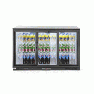 Arrière de bar réfrigéré 3portes coulissantes 303L ARKTIC HENDI