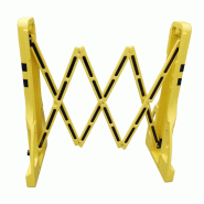 Barrière de sécurité extensible 2m40 - Jaune