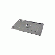 Couvercle Comas Gastronorm GN 1/1 CM.53X32,5 en acier inoxydable 18/10 - Acier inoxydable 18/10 8425734106309