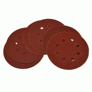 Disques abrasifs 100/120/180 pour g58817 - g58523 - g58229 - lot de 6 - 3365 Disques abrasifs 100/120/180 pour g58817 - g58523 - g58229 - lot de 6 - 3365