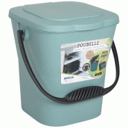 EDA Seau compost 6 L vert eucalyptus avec couvercle - 035-1162602_0