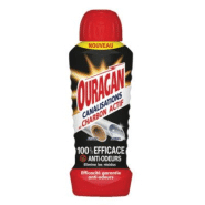 Entretien des canalisations antiodeurs au charbon actif Ouragan 700 ml Entretien des canalisations antiodeurs au charbon actif Ouragan 700 ml