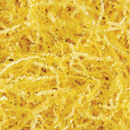 Frisure SizzlePak jaune 40L / 1Kg - Papier kraft recyclé - Protection chocs et emballage décoratif