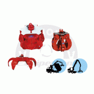 Grappin à ferraille Euromec - PE01 pour camion grue et mini pelle de 0.8 à 10 tonnes