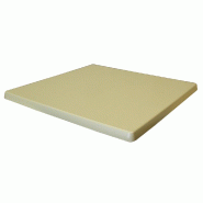 Plateau carré de table extérieur Classic Line 60x60cm décor beige