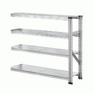 Rayonnage l. 1200 x p.600 mm suivant galvastar - 1778037