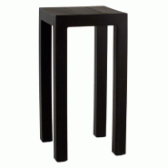Table haute design in & out JUT - noir