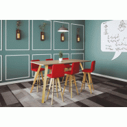 Table haute en bois made in France Altitude Table haute en bois made in France Altitude