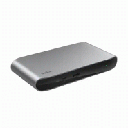 Belkin INC013VFSGY hub & concentrateur Thunderbolt 4 40000 Mbit/s Noir, Gris_0