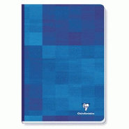 Clairefontaine Lot de 5 Carnet Metric A5, 192p./96 feuilles 90 g/m² brochure rembordée rigide, quadrillé 5x5 - 9512C