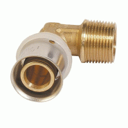 Coude mâle multipex blansol - 20-1/2" Coude mâle multipex blansol - 20-1/2"