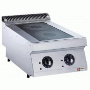 Cuisinière électrique 2 foyers induction à poser - E17/2ID4T-N