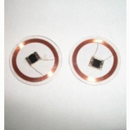 EM4102 Sticker plastique transparent - Étiquette plastique ABS 125kHz - Autocollant adhésif